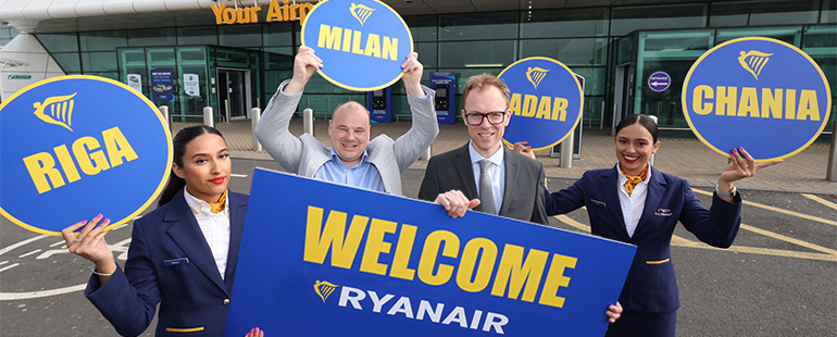Ryanair Opens New Base At Newcastle