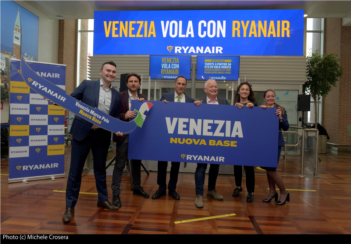 Ryanair Apre La Base All’aeroporto Marco Polo Di Venezia