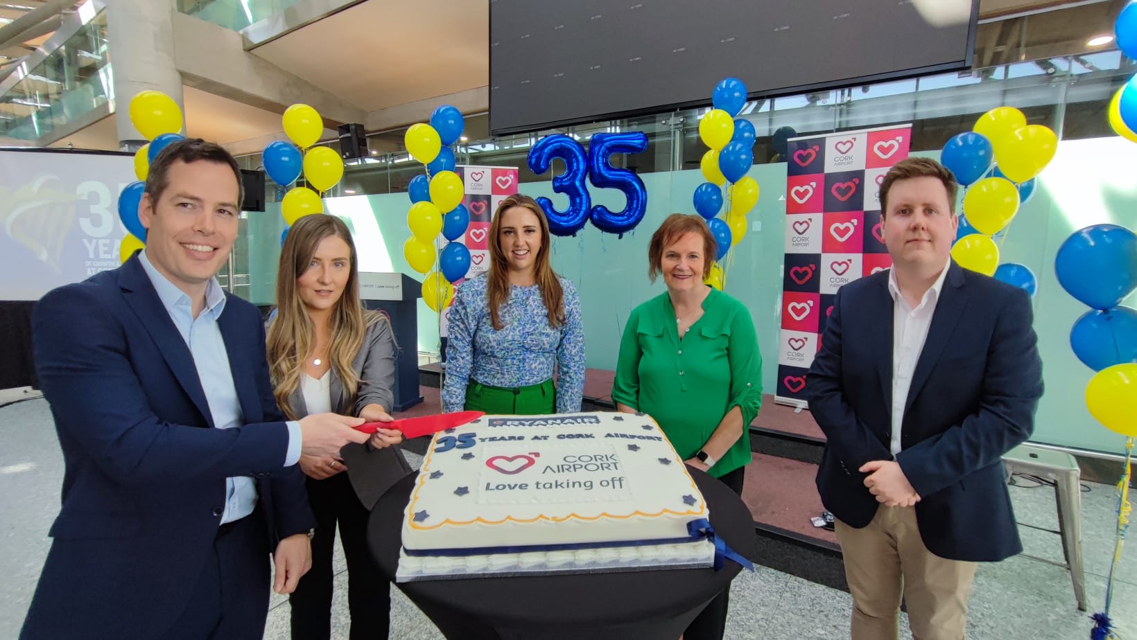 Ryanair Celebrates 35 Years Of Operations In Cork With Strong Summer Bookings