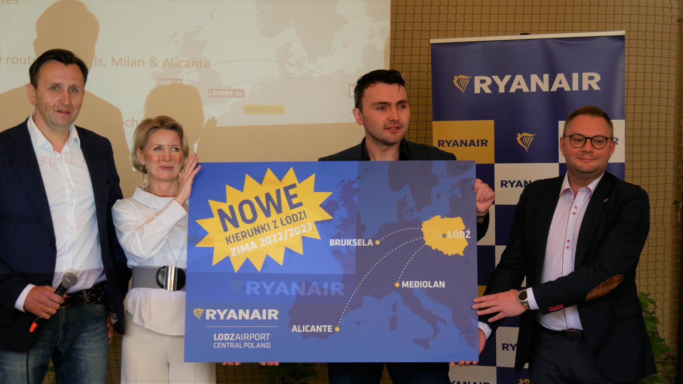 Ryanair Ogłasza Największy W Historii Rozkład Lotów Z Łodzi Na Zimę 2022/2023