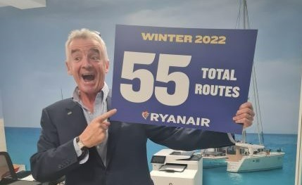 Ryanair Launches Record Winter Schedule For Malta