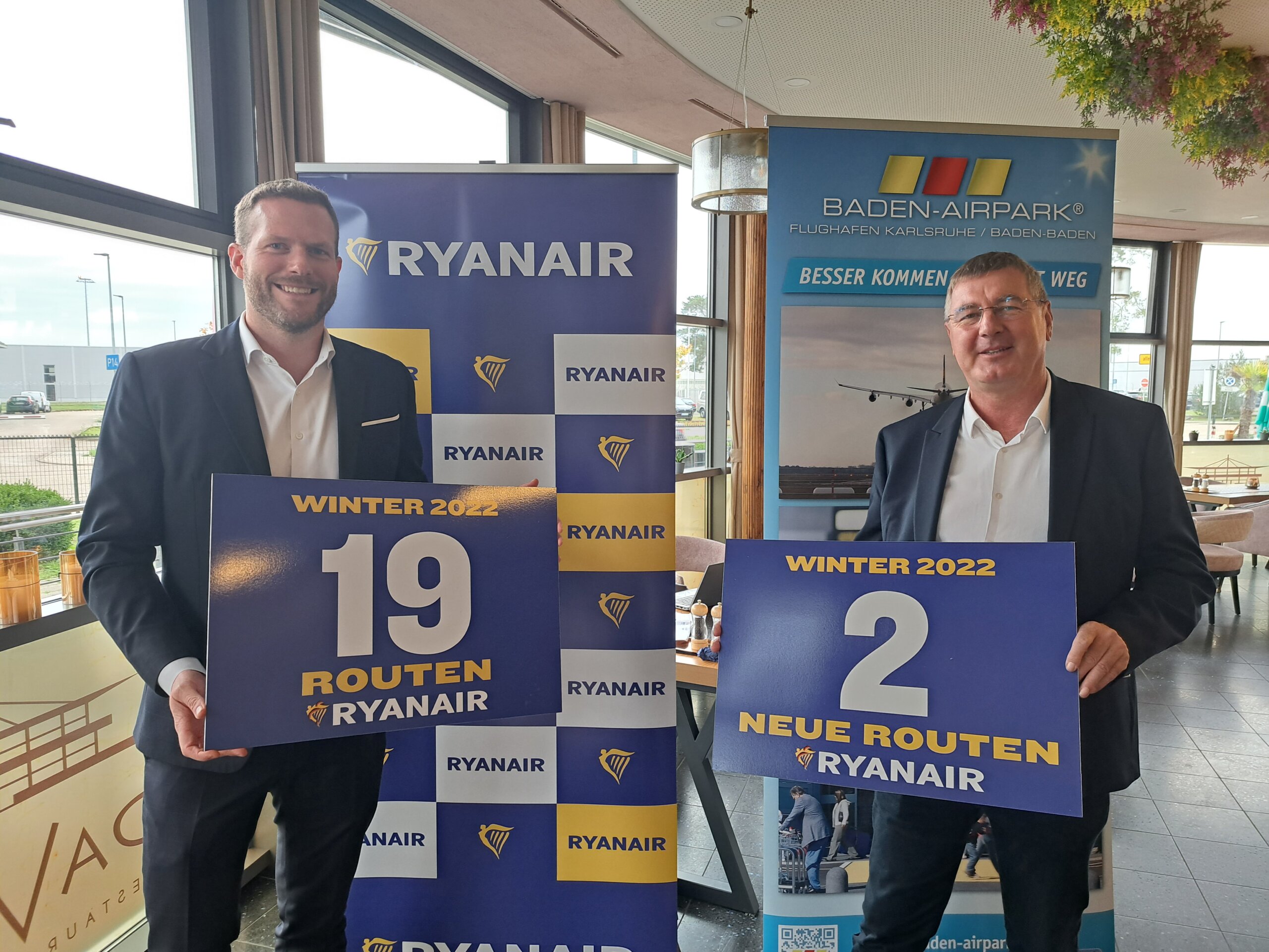 Ryanair Stellt Ihren Bisher Umfangreichsten Winterflugplan Für Karlsruhe/Baden-Baden Vor