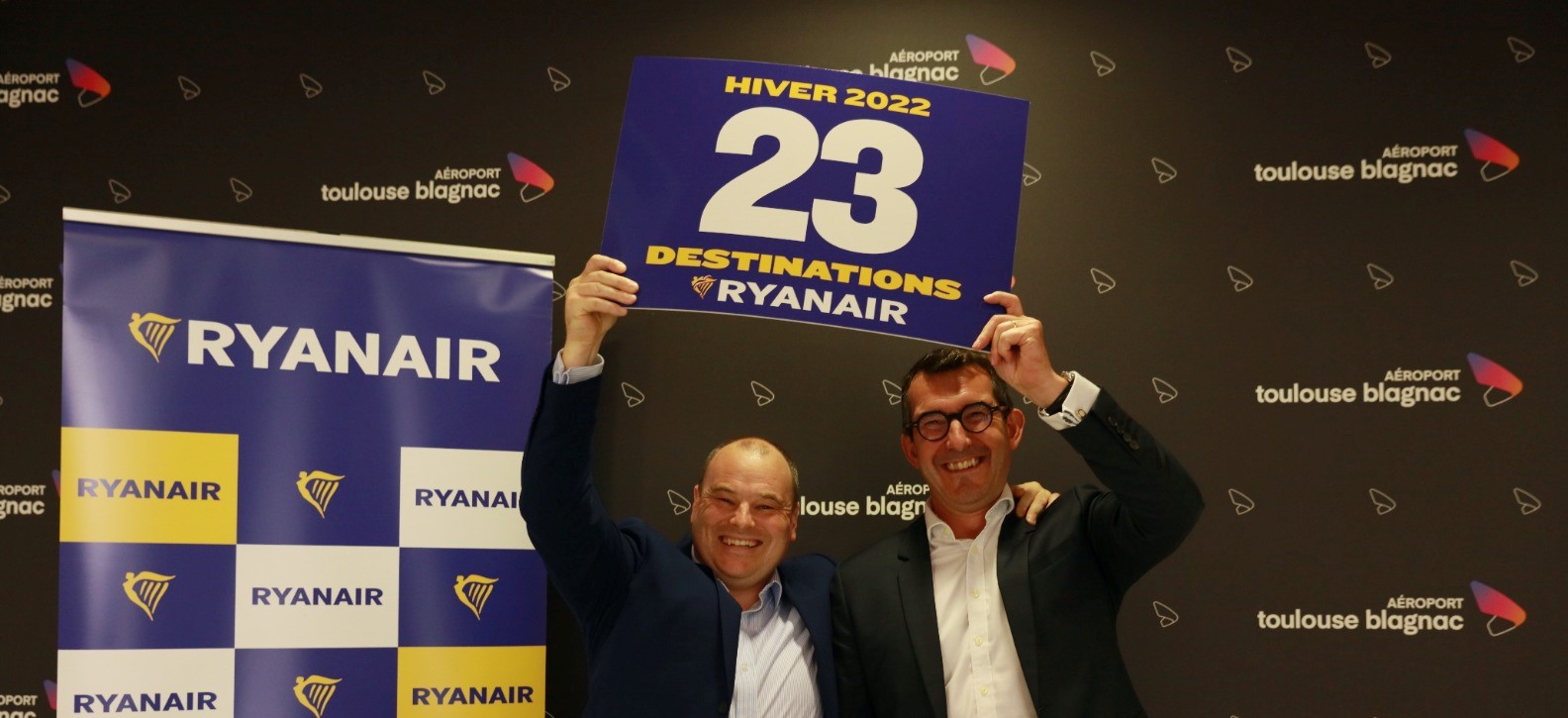 Ryanair Lance Son Plus Grand Programme Hivernal Jamais Réalisé À Toulouse