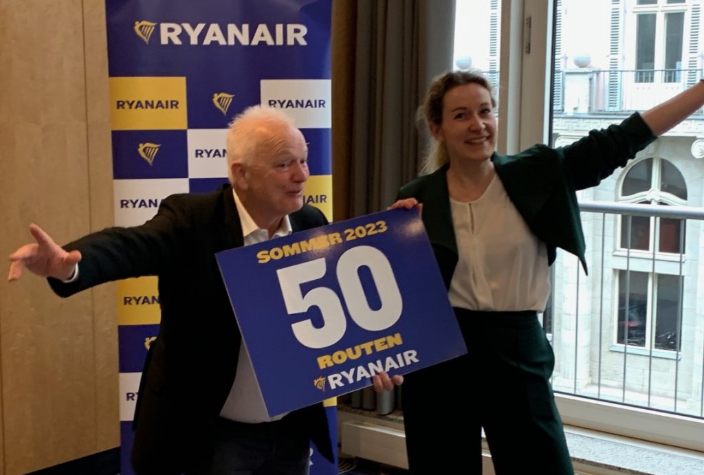 RYANAIR STARTET SOMMERFLUGPLAN 2023 FÜR BERLIN 520 WÖCHENTLICHE FLÜGE