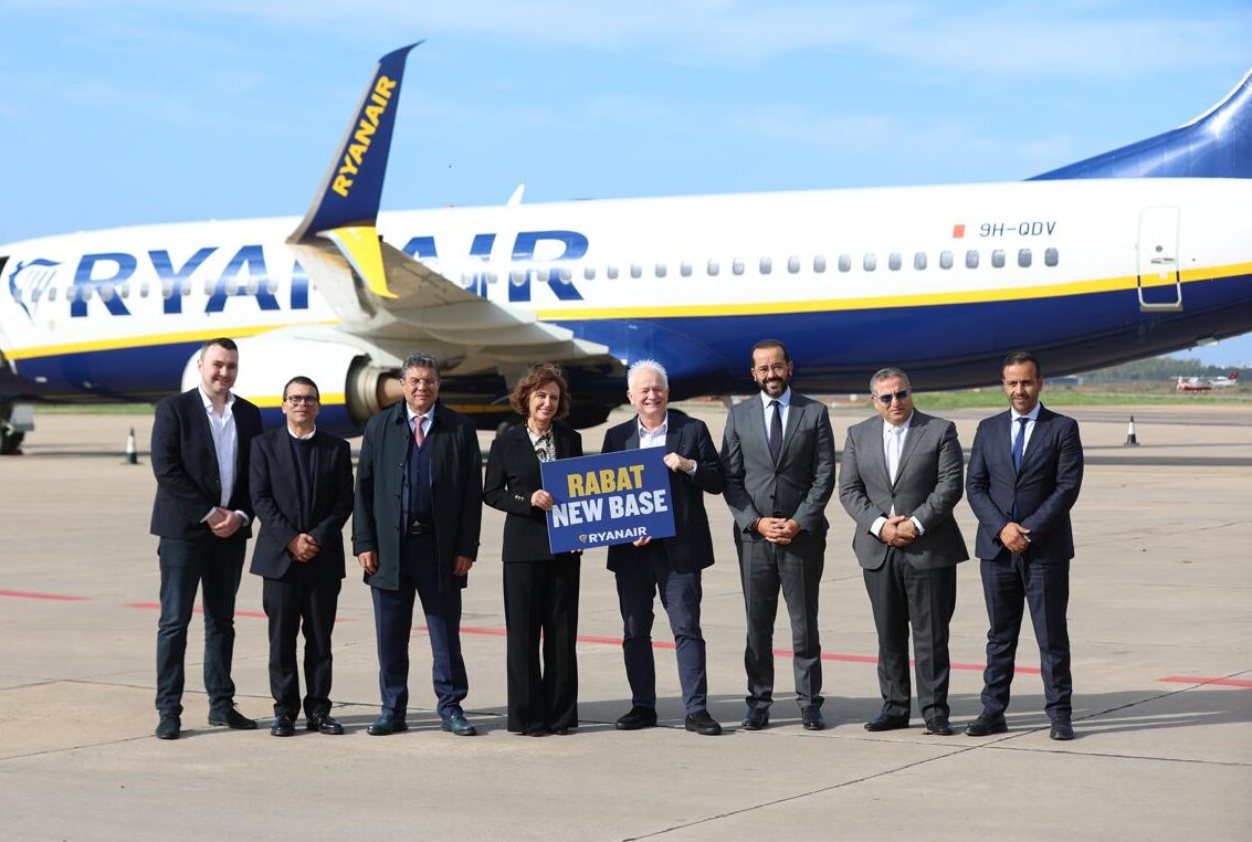RYANAIR OPENS FIFTH MOROCCAN BASE IN RABAT