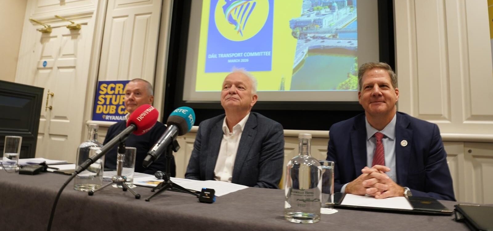 RYANAIR CALLS ON THE DÁIL TRANSPORT COMMITTEE TO ABOLISH DUBLIN AIRPORT TRAFFIC CAP